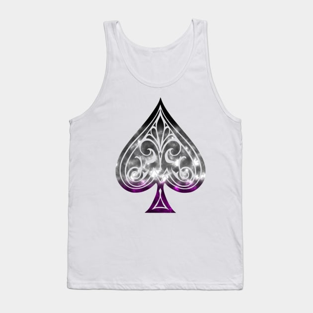 Ace Of Spades Tank Top by Bloodfire09